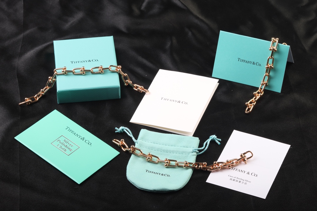 Tiffany & Co. Tiffany&Co.u形竹节手链