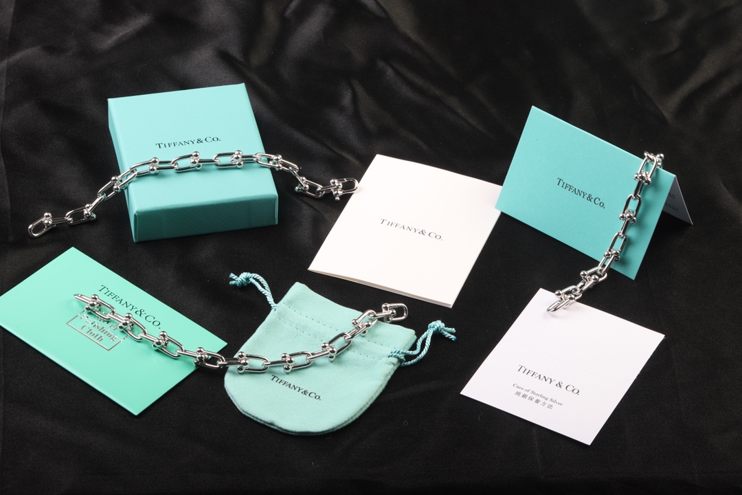 Tiffany & Co. Tiffany&Co.u形竹节手链