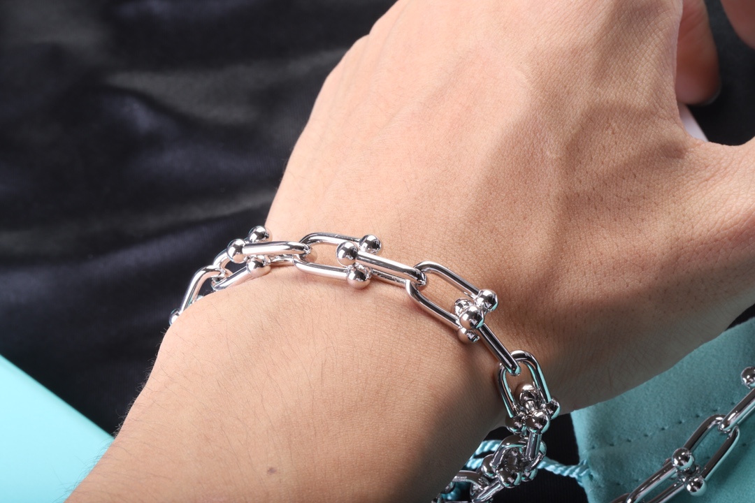 Tiffany & Co. Tiffany&Co.u形竹节手链