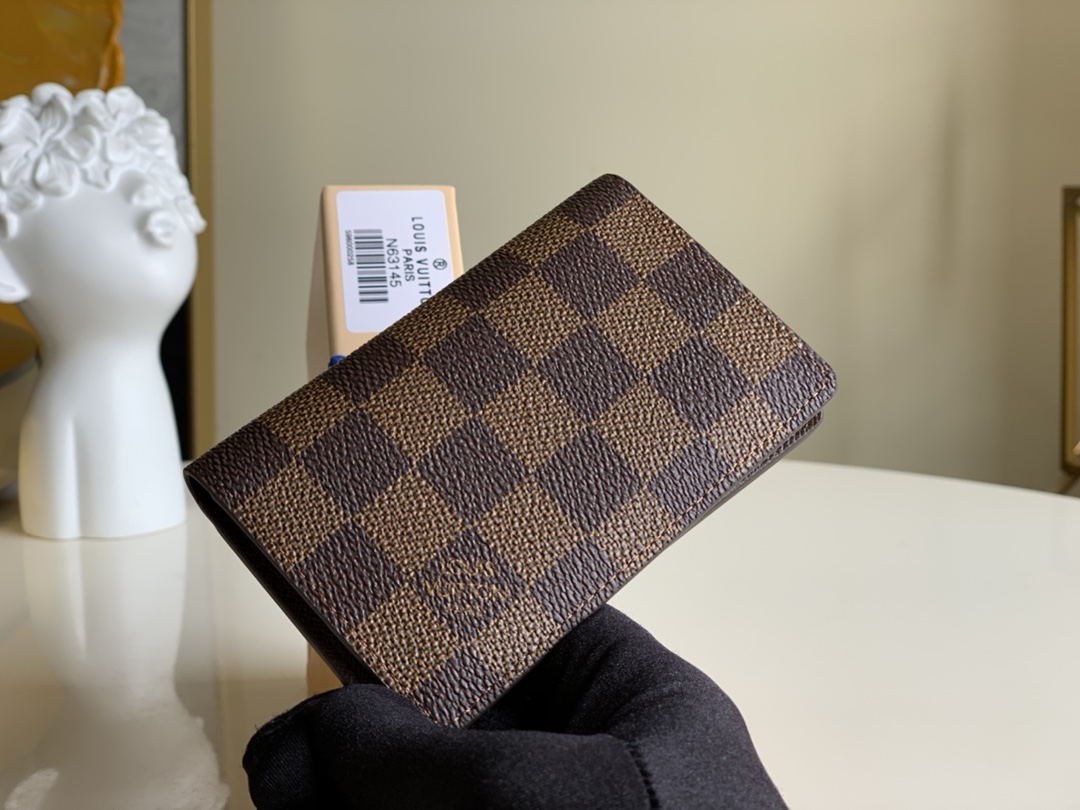 NO:395968,[Exclusive real shot N63145] Monogram wallet Latest cycle code FL 20 is more than just chip, and pursues high quality Classic granule checkerboard fabric 8xm-11cm-1cm Y.,LV [original leather],louis vuitton19860909【独家实拍N63145】Monogram 皮夹 最新周期编码FL 20 不止于芯片 更追求高品质 经典颗粒棋盘格面料 8xm-11cm-1cm Y.,LV【原厂皮】,louis vuitton,Bag