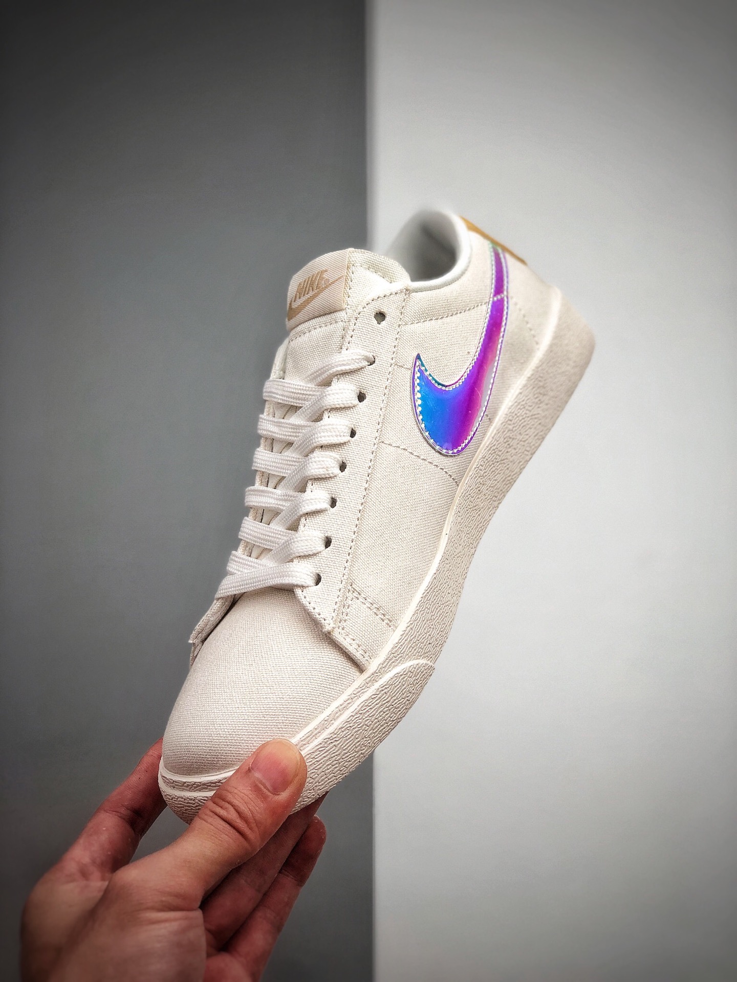 150  耐克Nike Blazer Premium Canvas Low”Shanghai”浅咬花运动板鞋 AV9371-109