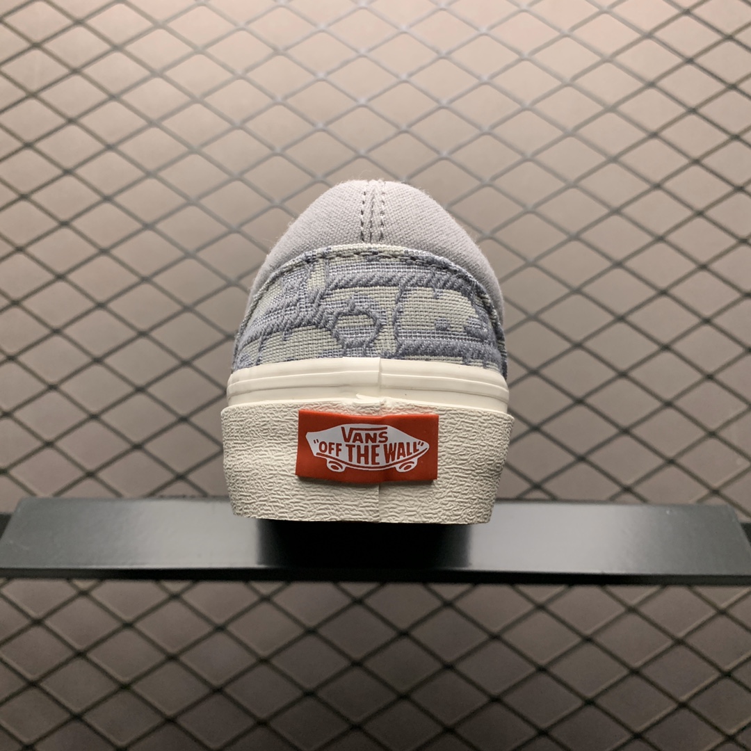 140 Vans 万斯 Slip-On 恶搞迪奥 低帮硫化懒人一脚蹬休闲板鞋