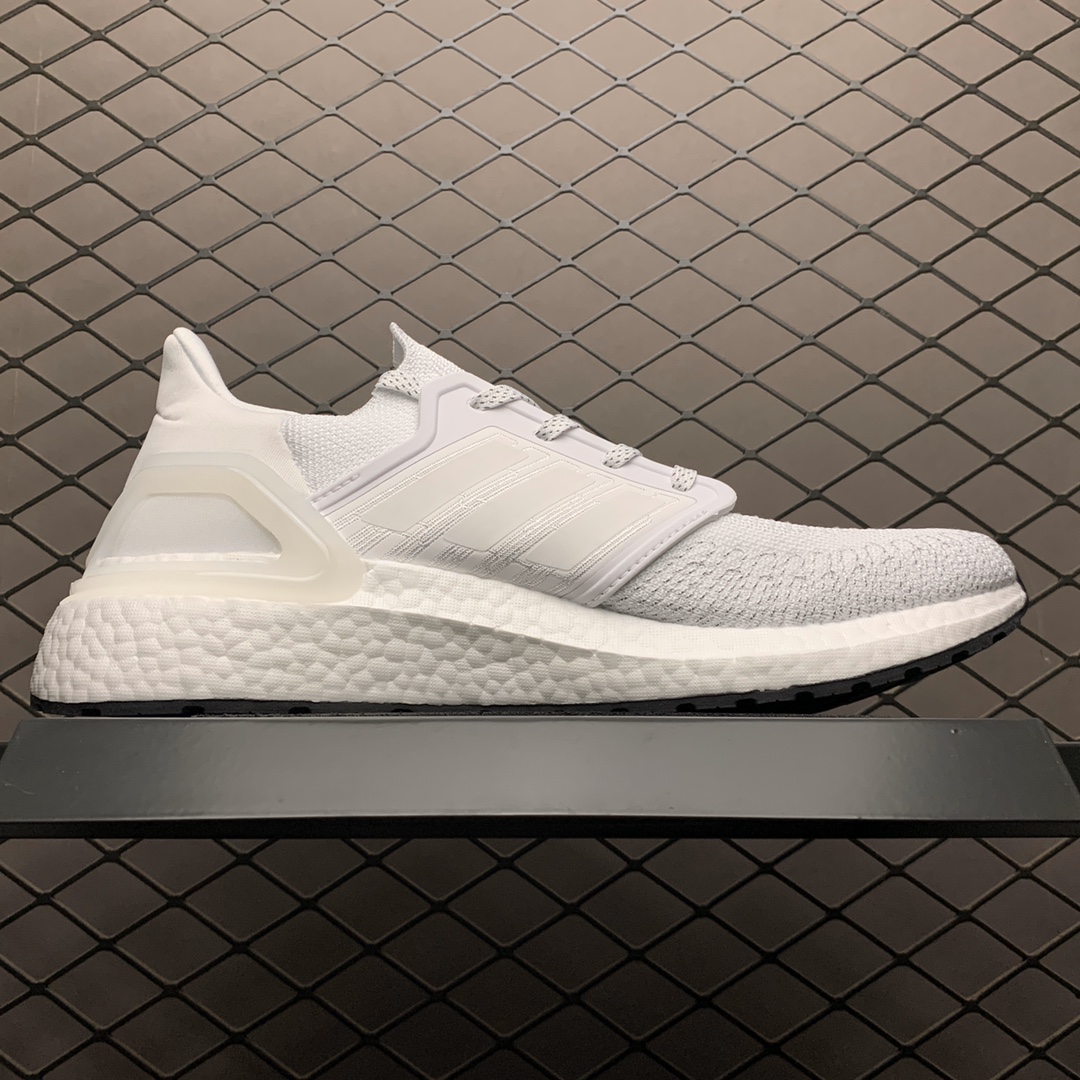 180 Adidas 阿迪达斯 Ultra Boost 20 爆米花中底休闲跑步鞋 EG0709