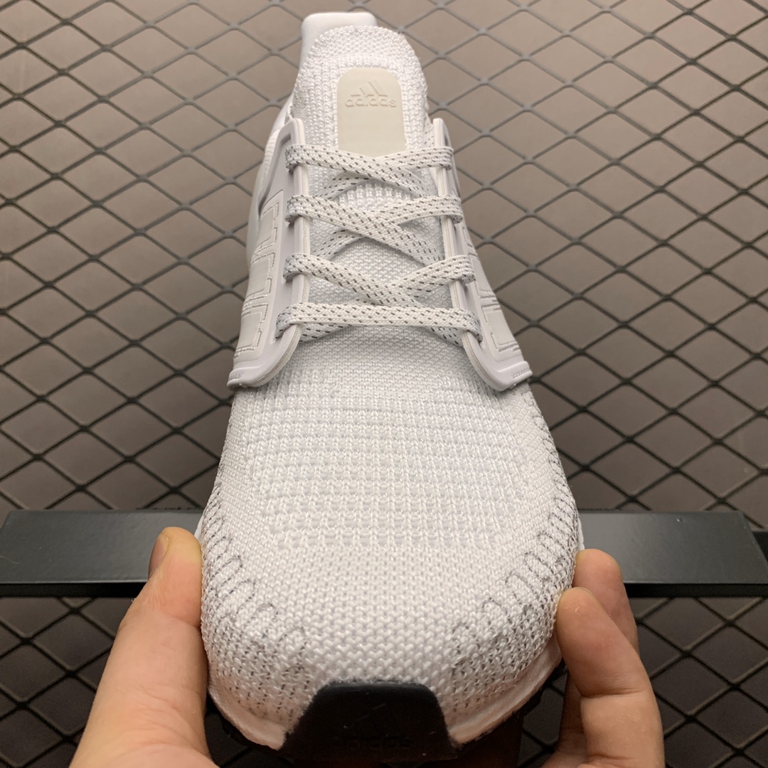 180 Adidas 阿迪达斯 Ultra Boost 20 爆米花中底休闲跑步鞋 EG0709