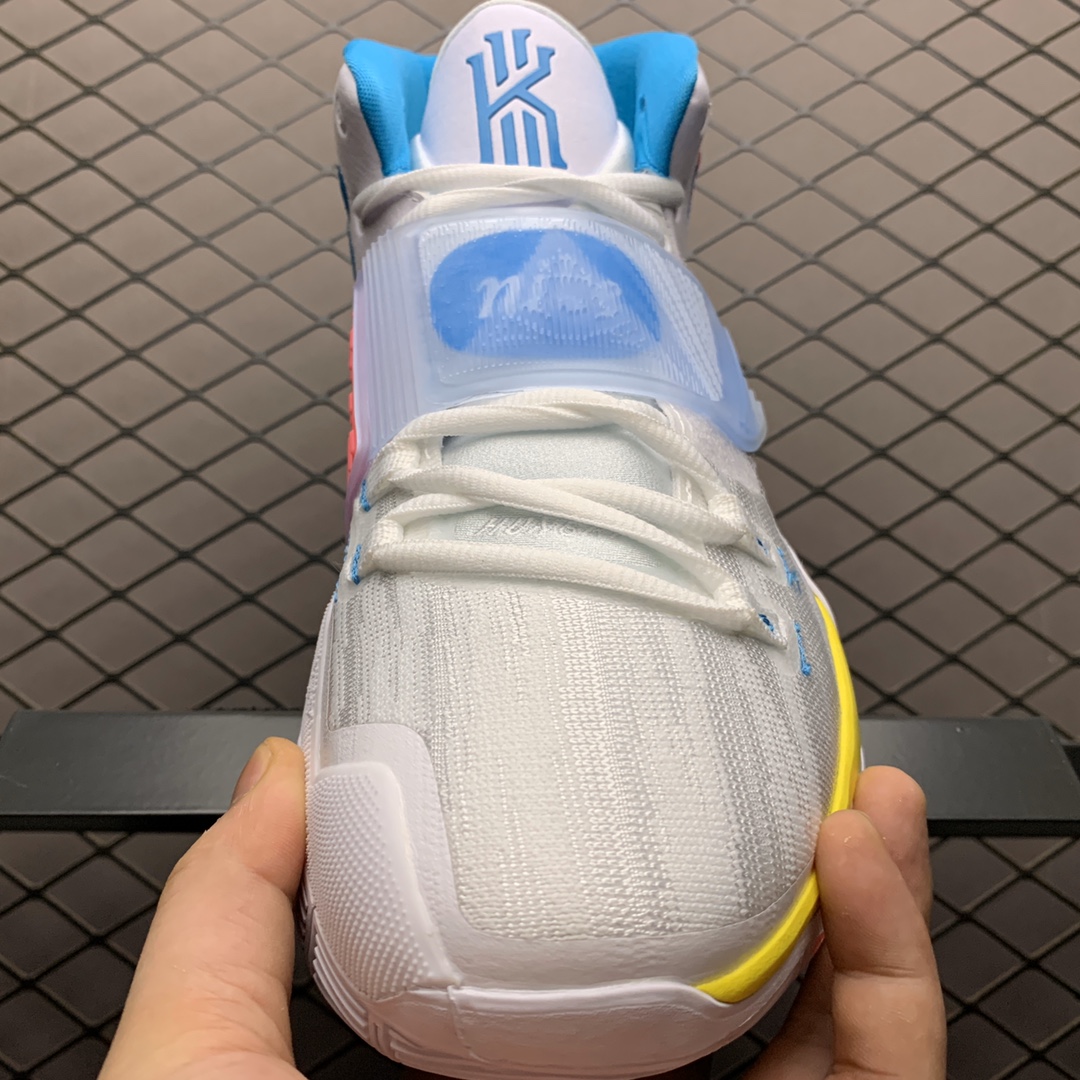 280 纯原版本 Nike Kyrie 6 欧文6 南海岸BQ4631-101 男鞋实战篮球鞋