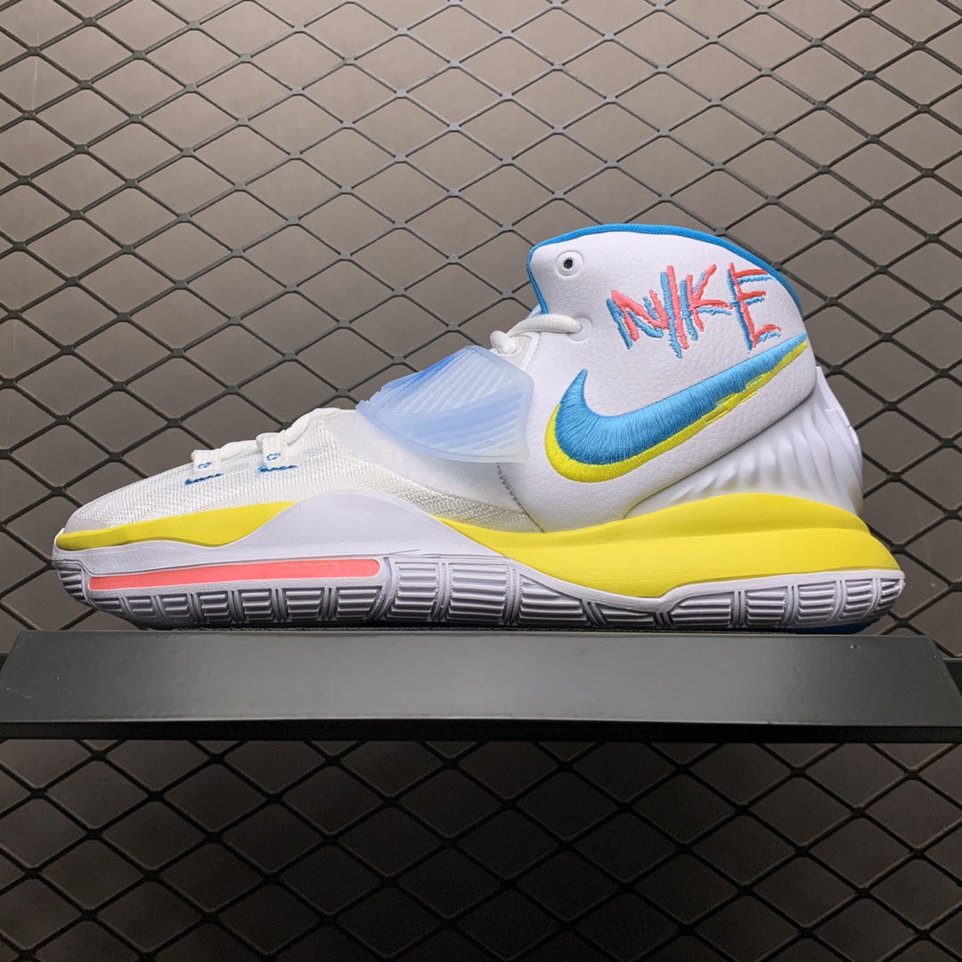 280 纯原版本 Nike Kyrie 6 欧文6 南海岸BQ4631-101 男鞋实战篮球鞋