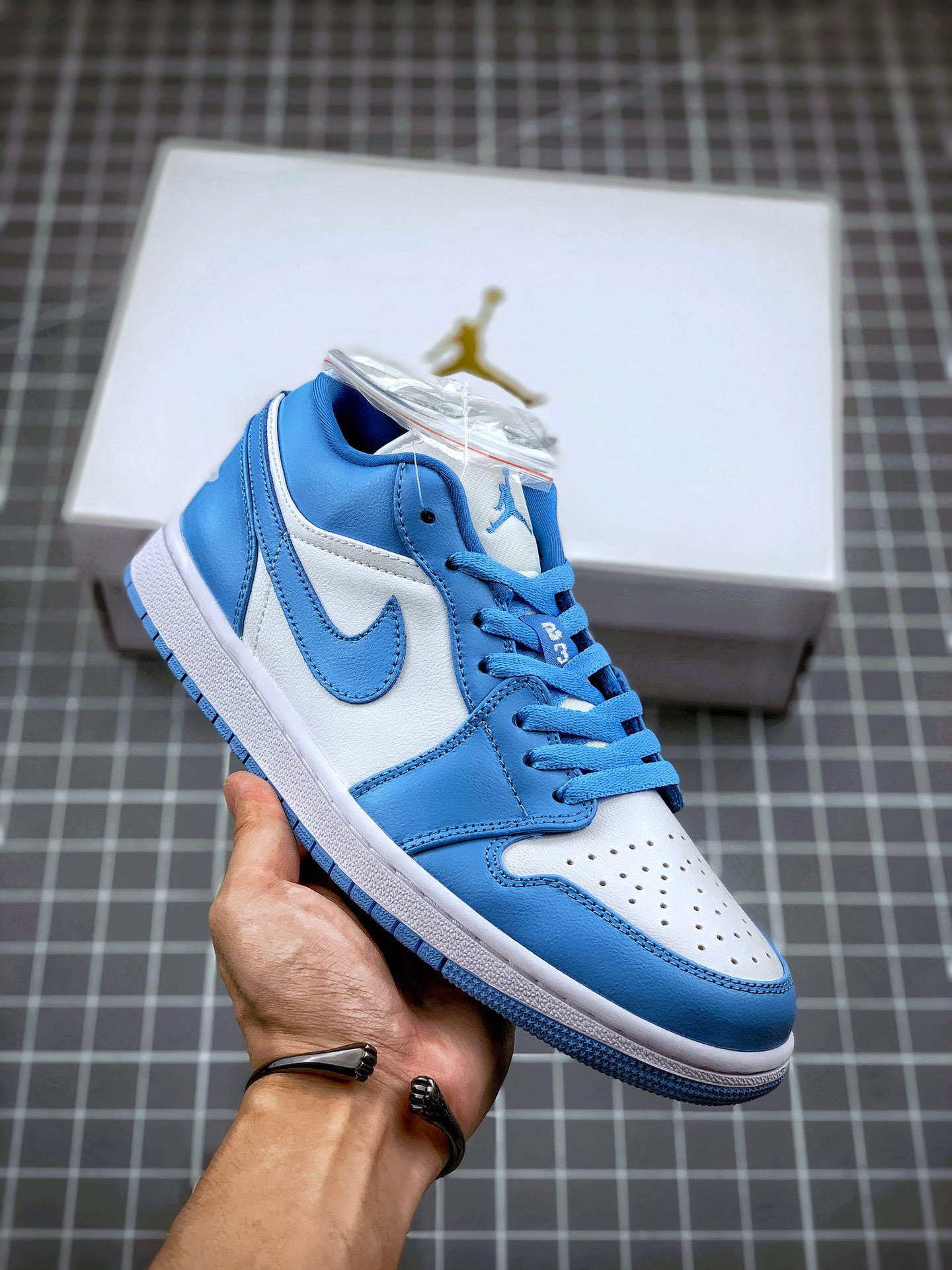 200  Air Jordan 1 Low 北卡蓝 AJ1乔1低帮休闲板鞋 AO9944-441
