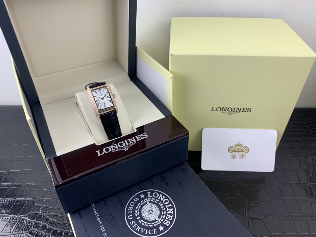 Longines 皇家 浪琴黛绰维纳系列镶钻女表