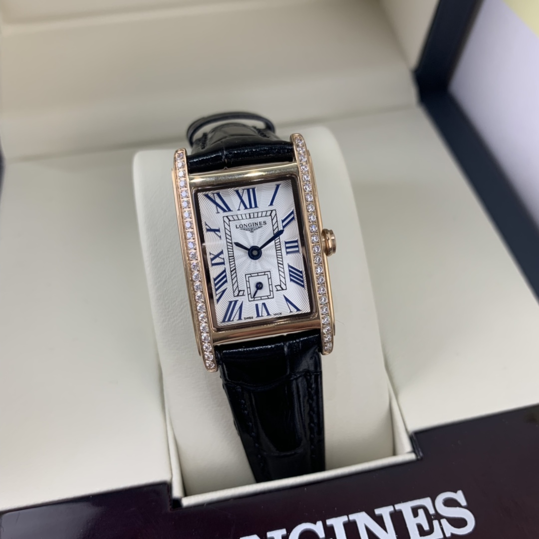 Longines 皇家 浪琴黛绰维纳系列镶钻女表