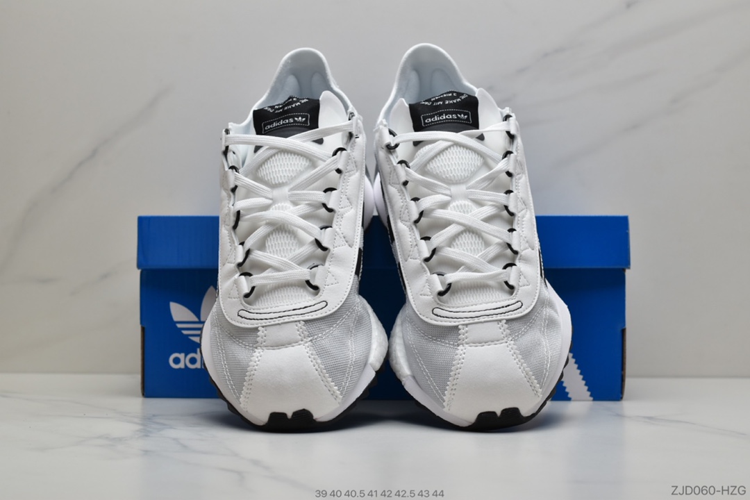 240 Adidas SL 7600 Boost 阿迪复古透气爆米花跑鞋EG6779SL