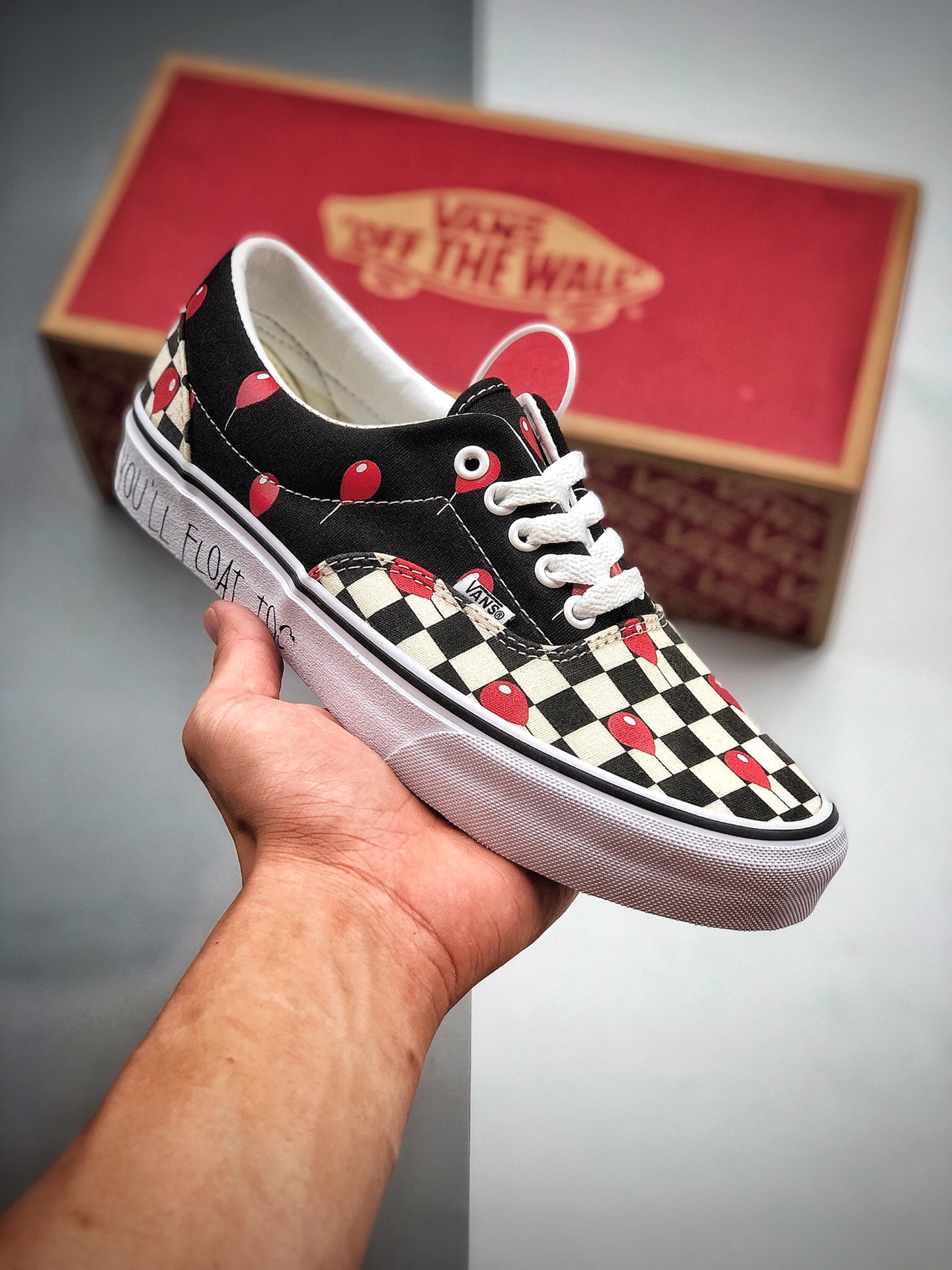 140 VANS 安纳海姆低帮ERA低帮麦穗花卉印花男女休闲帆布滑板鞋