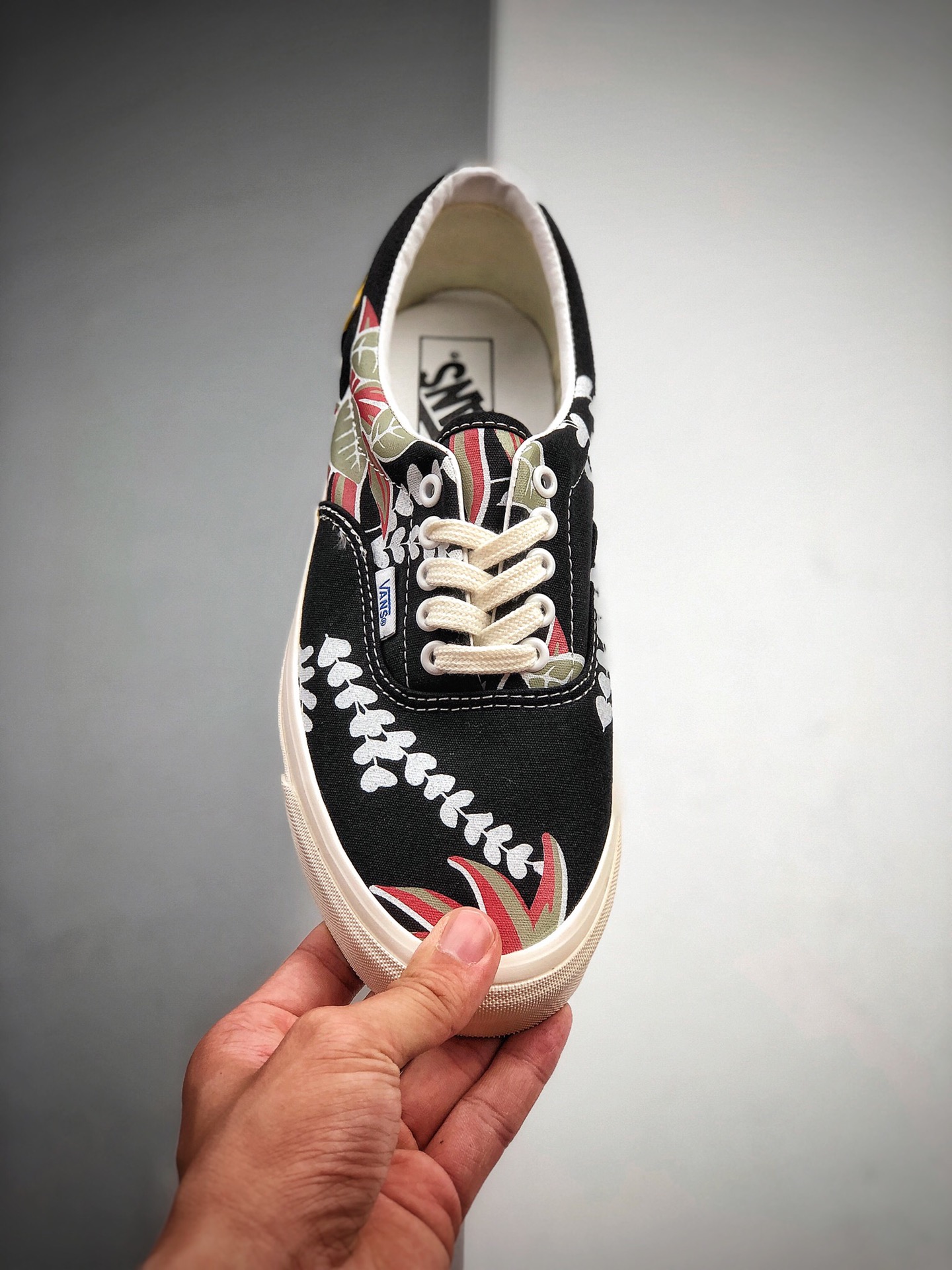 140 低帮 万斯 VANS 麦穗 花卉 印花图案 安纳海姆 ERA 95 DX男女休闲帆布滑板鞋