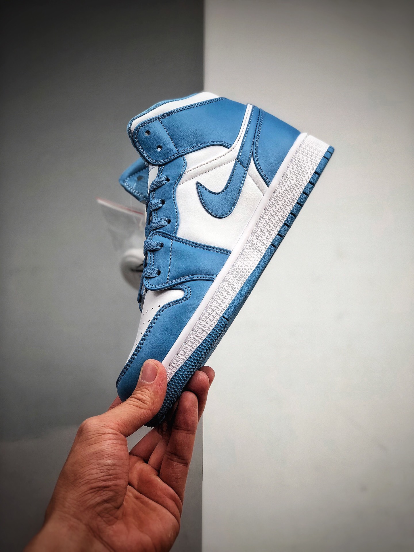 250 Air Jordan 1 Low 北卡蓝AJ1乔1低帮休闲板鞋 554724-106