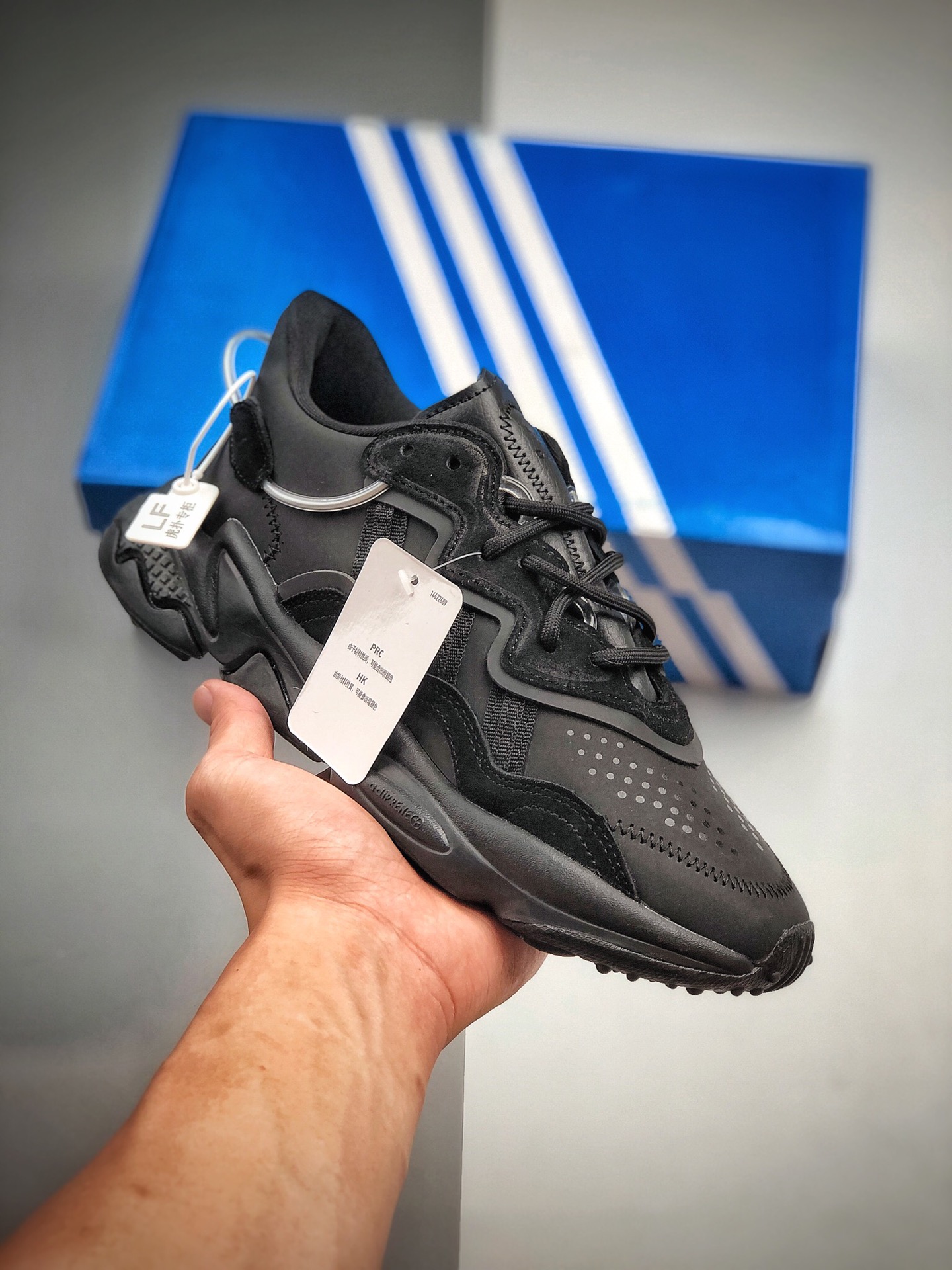 140  Adidas Originals Lxcon  阿迪达斯2019新款三叶草3M反光复古老爹鞋 货号：EG8735