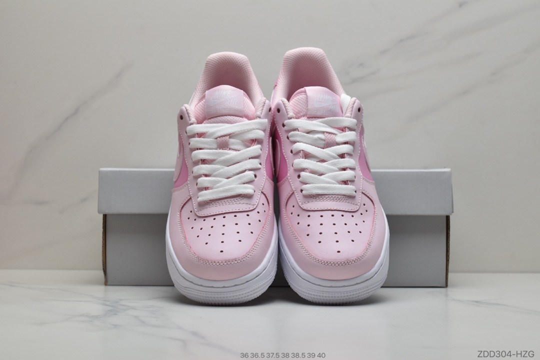 230 公司级 小红书爆款 Air Force 1 Pink Foam White LF粉白空军一号货号 CV9646-600 尺