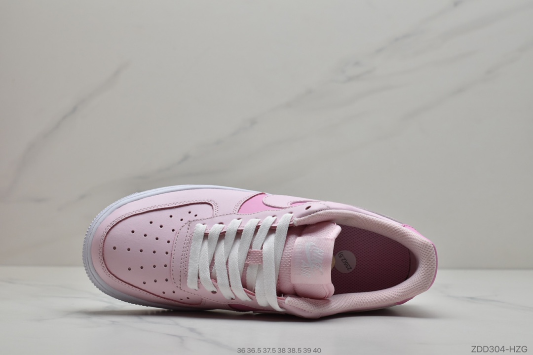 230 公司级 小红书爆款 Air Force 1 Pink Foam White LF粉白空军一号货号 CV9646-600 尺