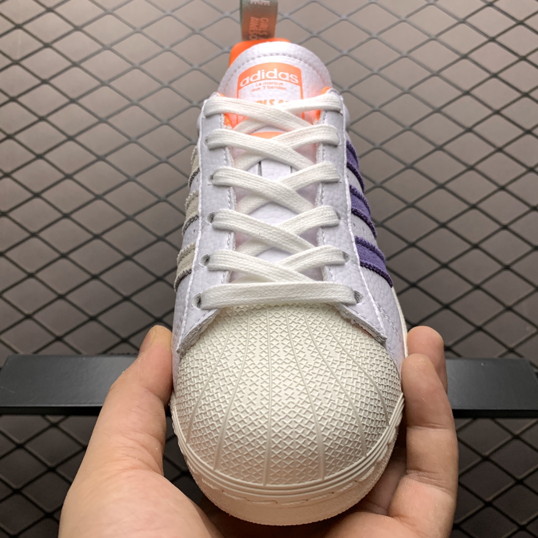 190 Adidas 阿迪达斯 Superstar 贝壳头运动休闲板鞋 FW8087