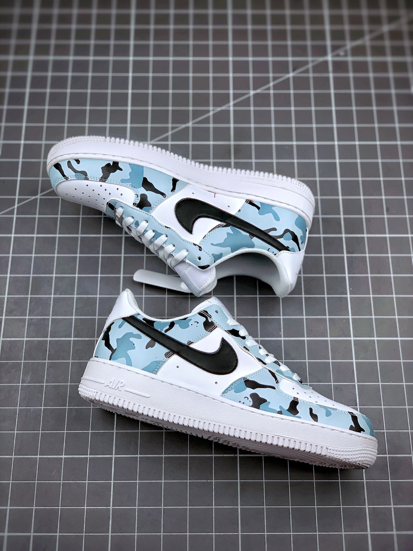 200 Nike Air Force 1 Low 天蓝白迷彩 315122-BYC