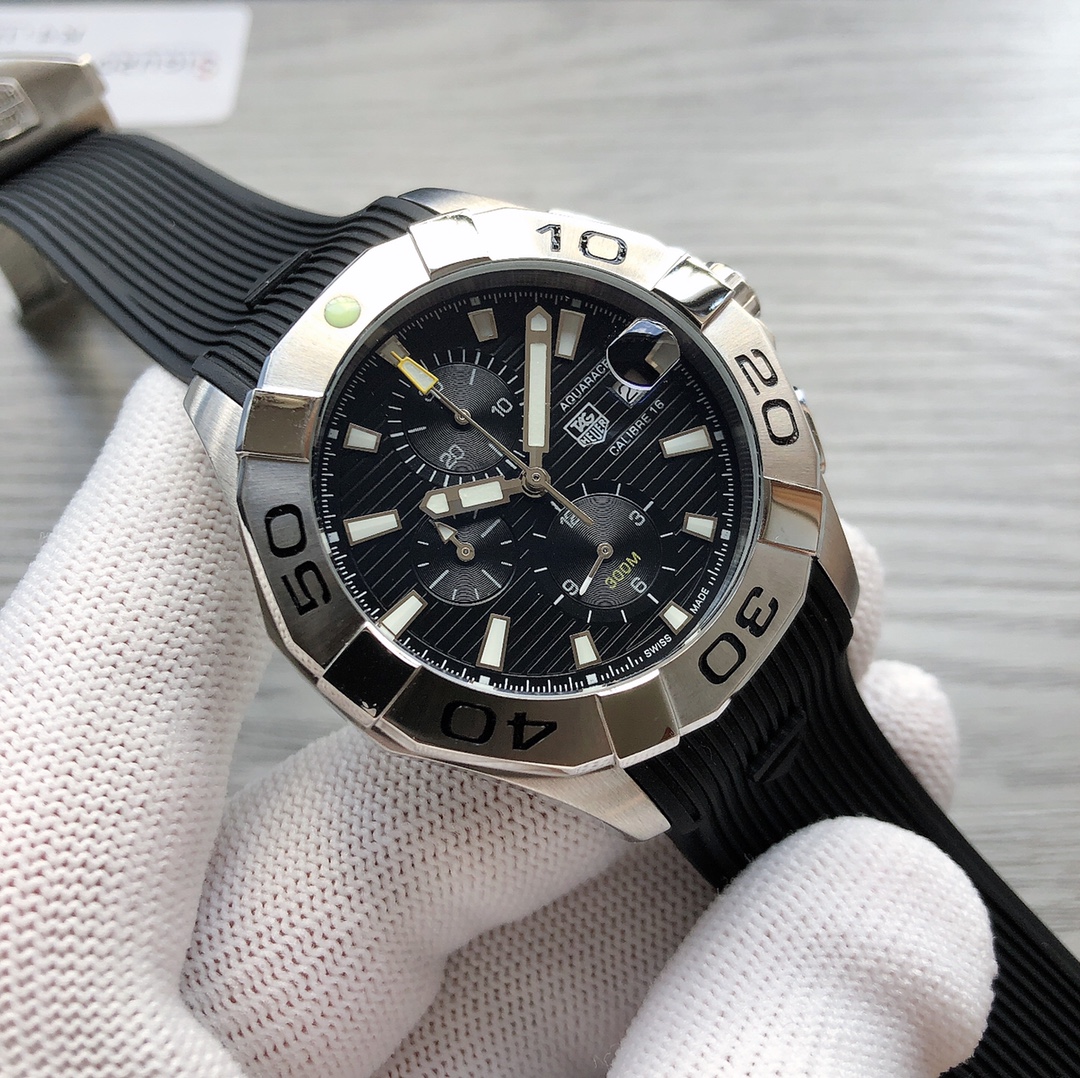 TAG Heuer CAY2110.BA0927: Japanese Core, Steel Design, 41mm, Men’s Rock Wristwatch