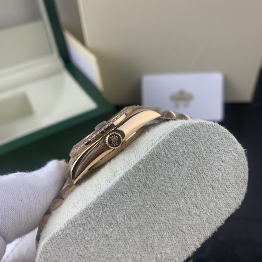 Rolex 皇家 劳力士日志系列全玫瑰金女表