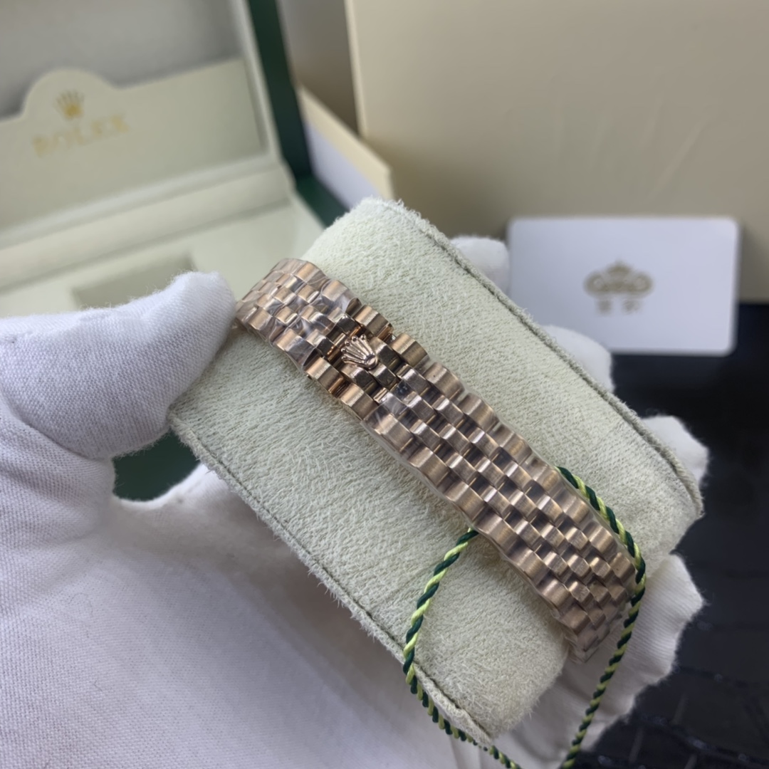 Rolex 皇家 劳力士日志系列全玫瑰金女表