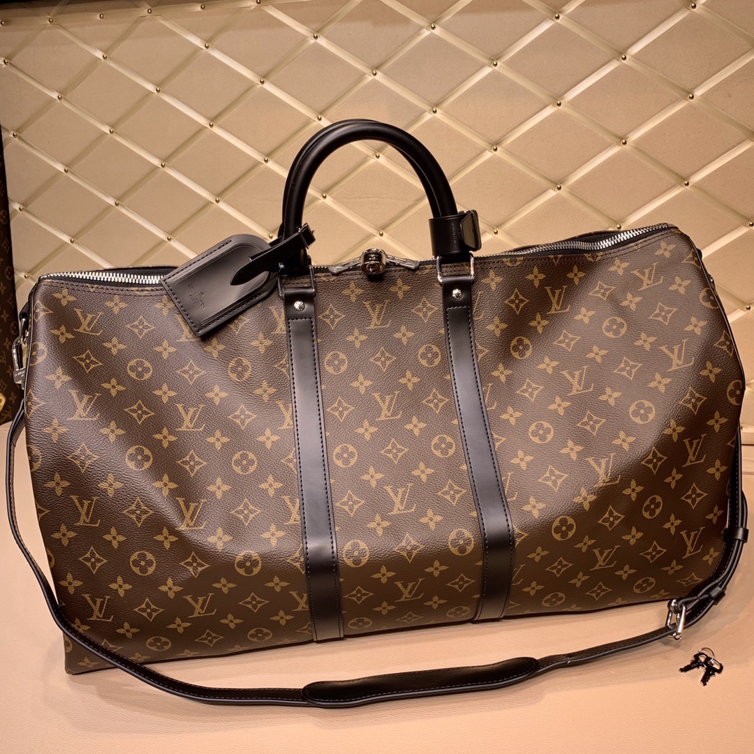 Louis Vuitton LV Keepall Travel Bags Monogram Canvas M56714