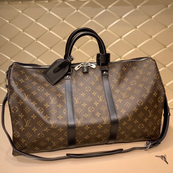 Louis Vuitton LV Keepall Travel Bags Top Quality Replica Monogram Canvas M56713