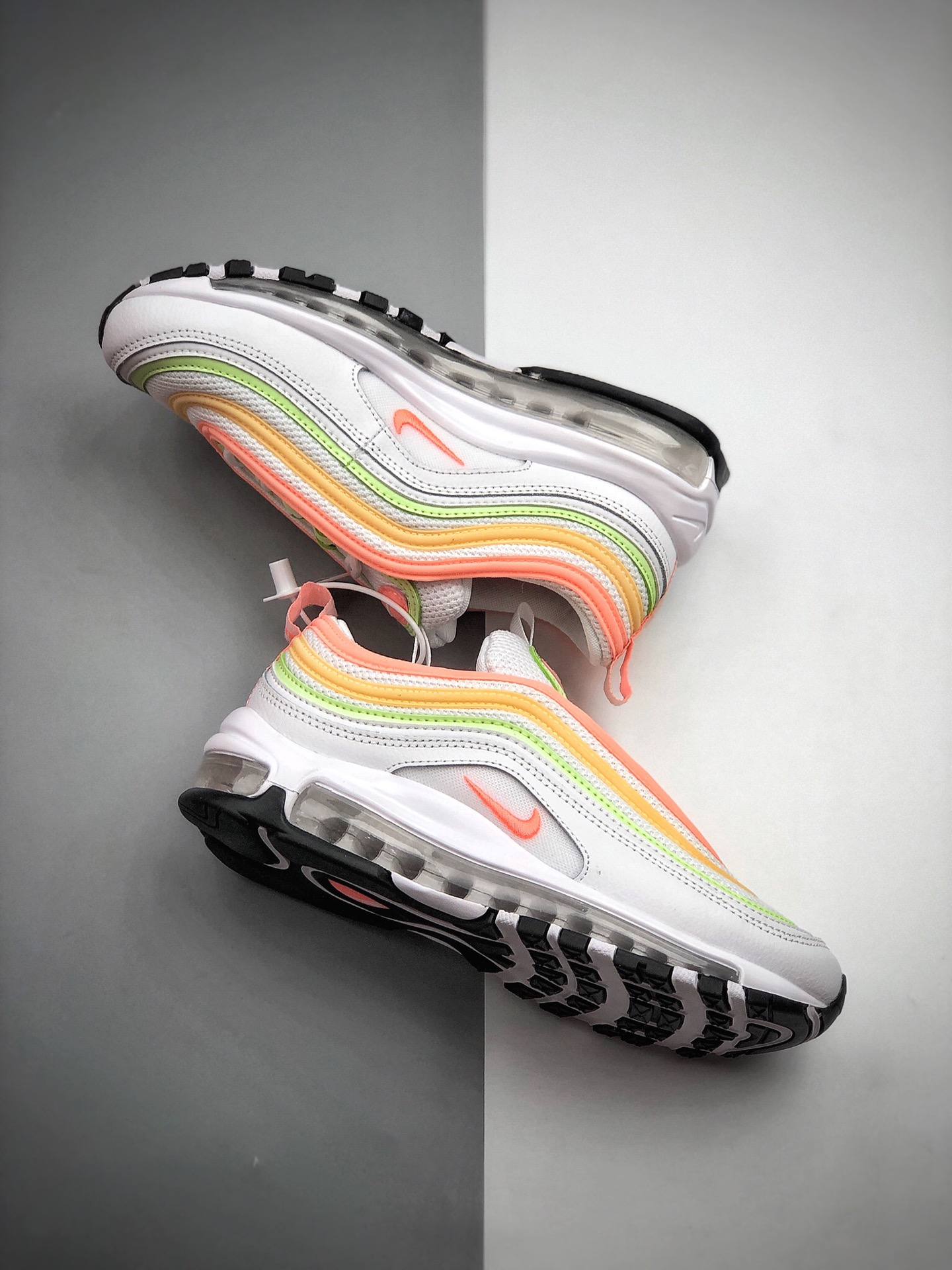 250 新配色公司级 耐克Nike Air Max 97气垫跑步鞋 货号：CZ6087-100