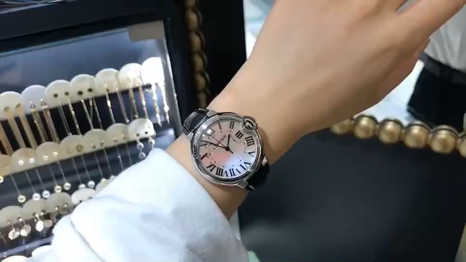 Cartier 卡地亚蓝气球女贝壳女表，超美的贝壳