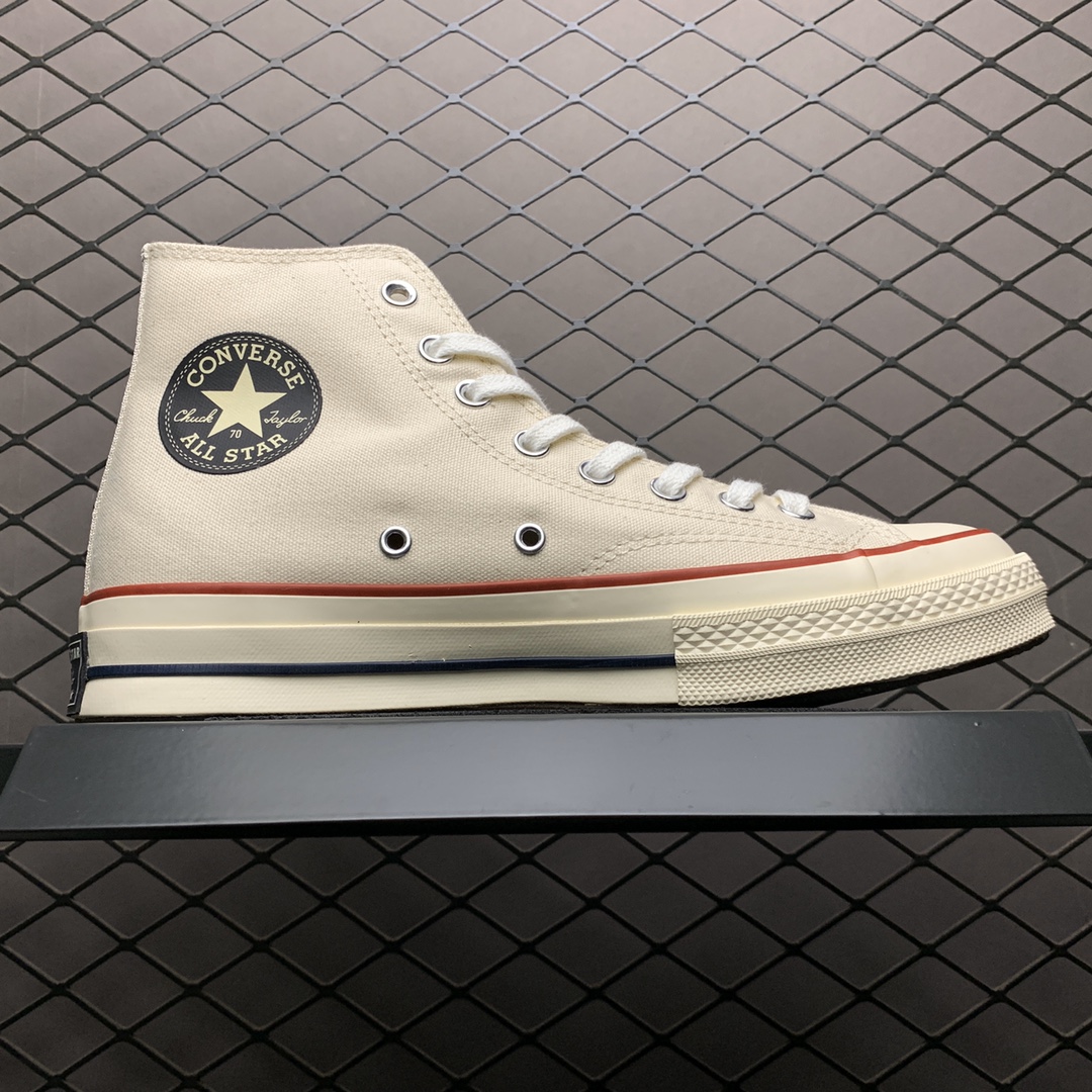 140 Undefeated x Converse 匡威1970s 五道杠联名高帮休闲帆布板鞋