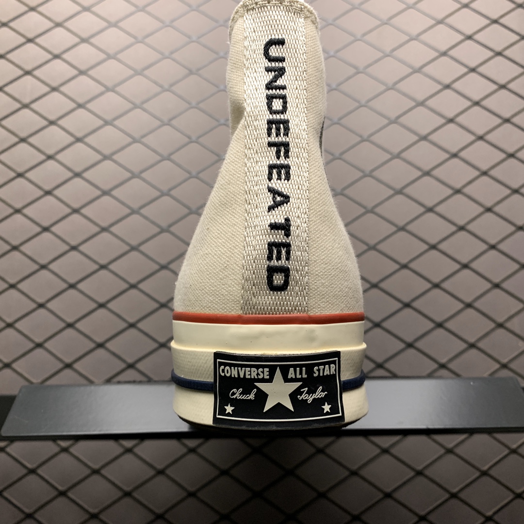 140 Undefeated x Converse 匡威1970s 五道杠联名高帮休闲帆布板鞋