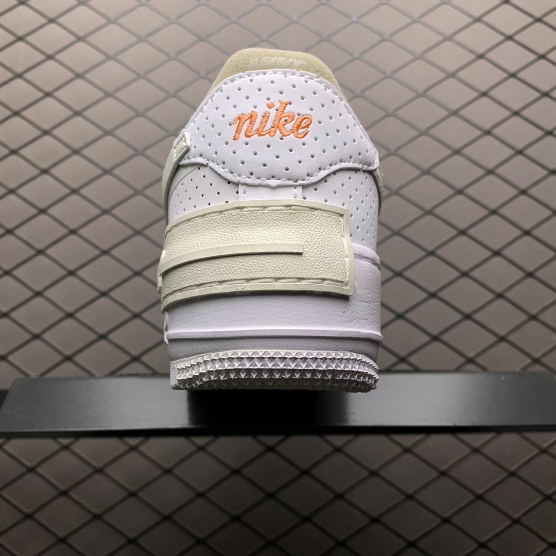 200 Nike Air Force 1 Shadow 解构系列空军一号低帮运动休闲板鞋 CZ8107-100