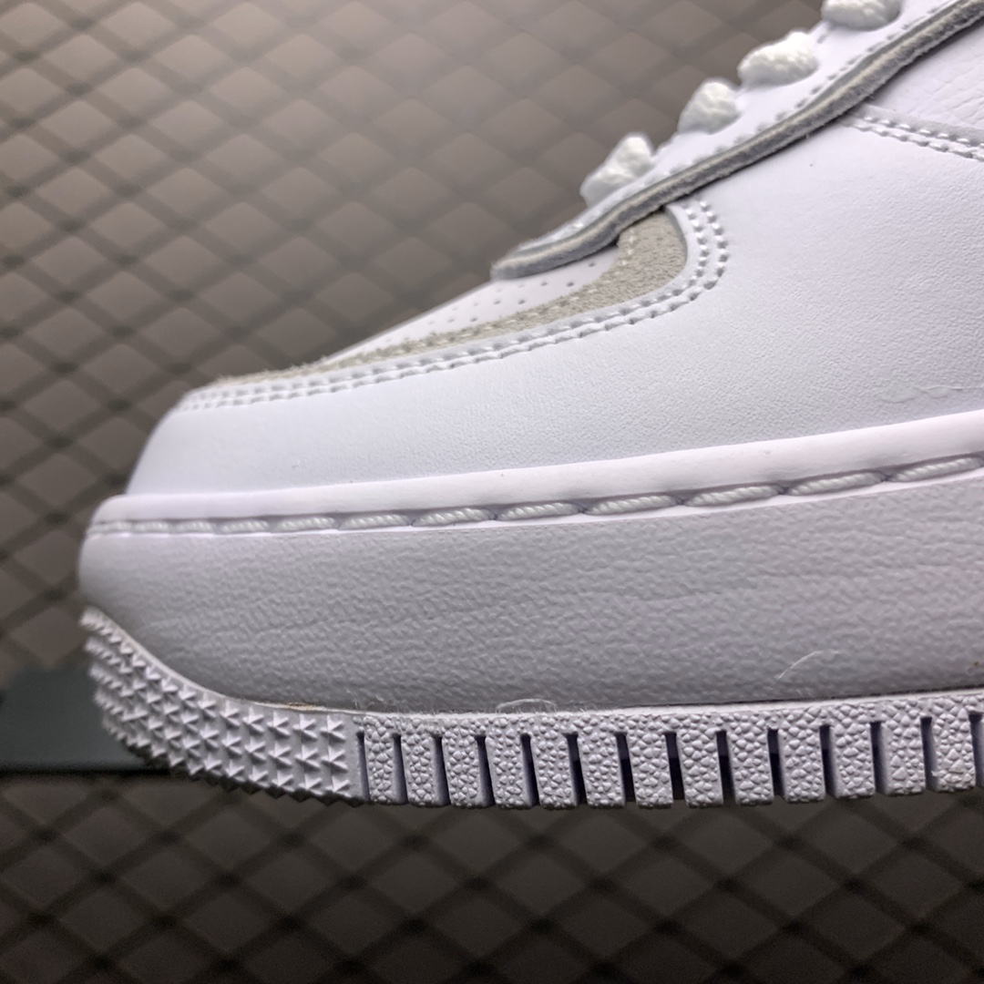 200 Nike Air Force 1 Shadow 解构系列空军一号低帮运动休闲板鞋 CZ8107-100