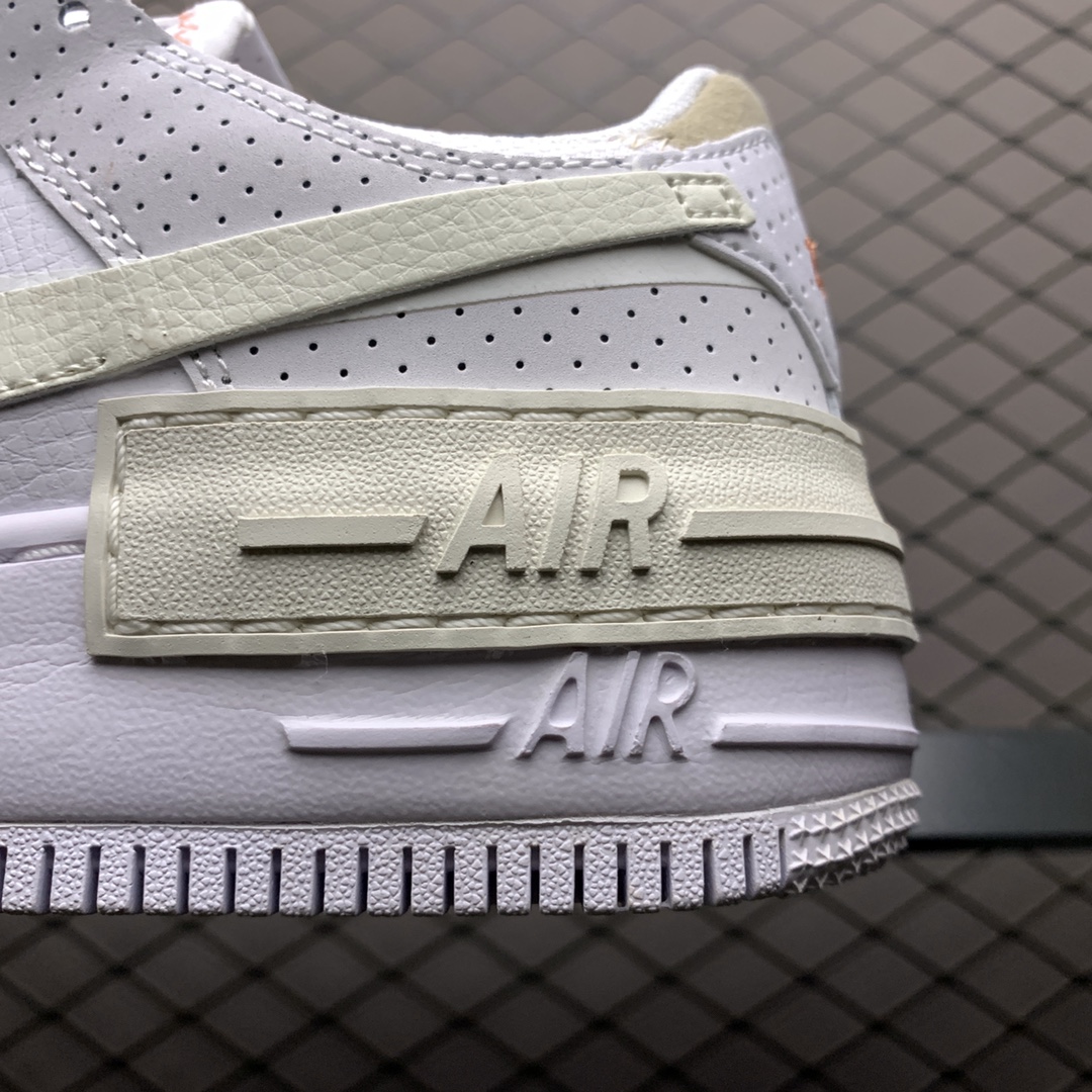 200 Nike Air Force 1 Shadow 解构系列空军一号低帮运动休闲板鞋 CZ8107-100