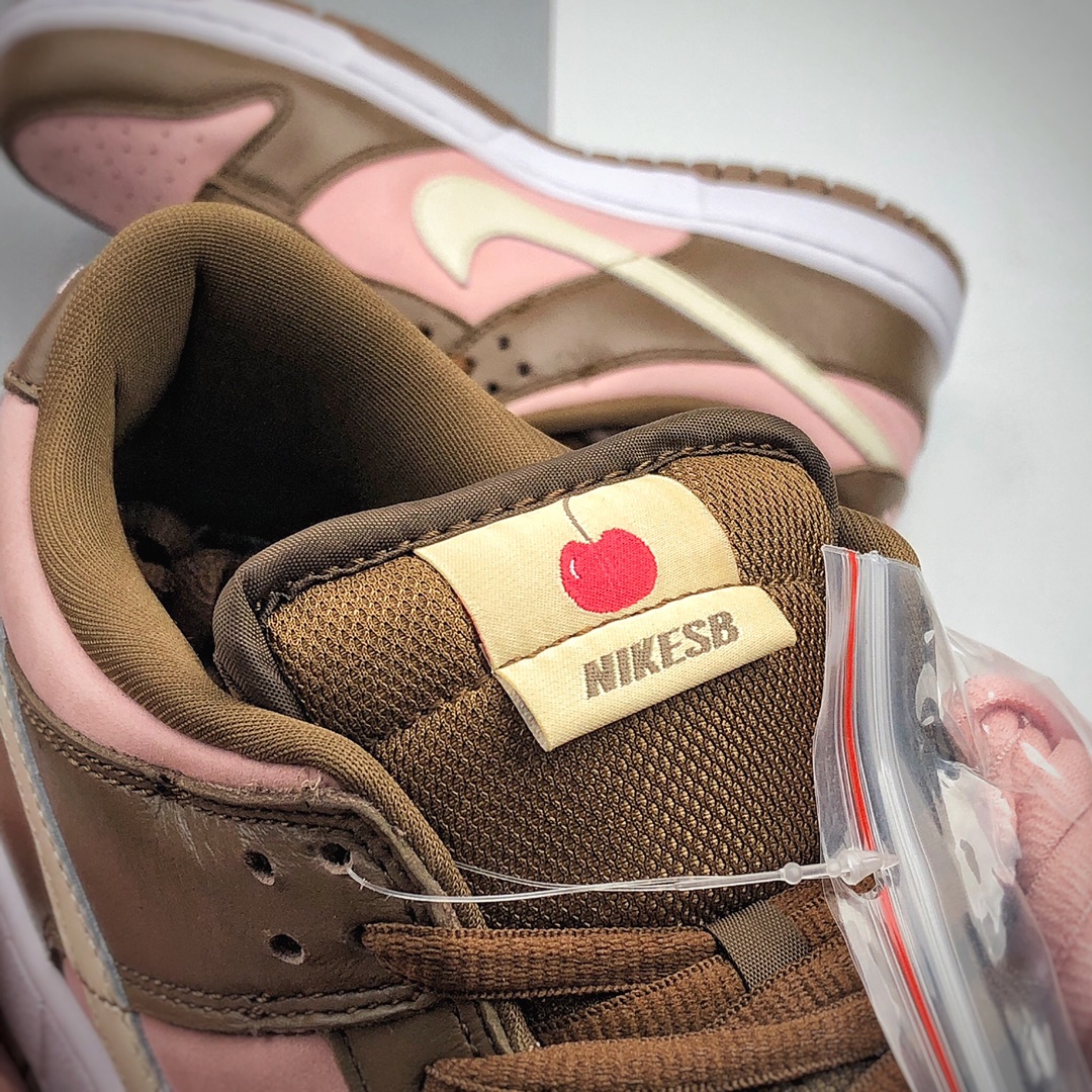 310 SB板鞋 樱桃 粉色 桃粉色 Stussy x NK SB Dunk Low Pro”Cherry”斯图西联名304292-671