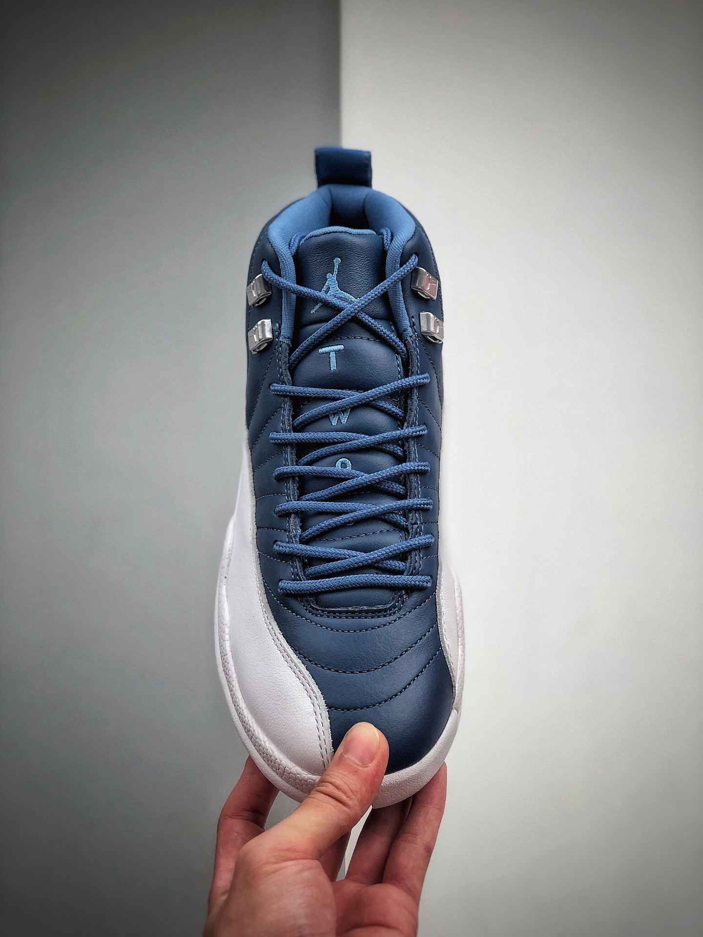460 Air Jordan 12 “Indigo” 水洗蓝  货号：130690-404