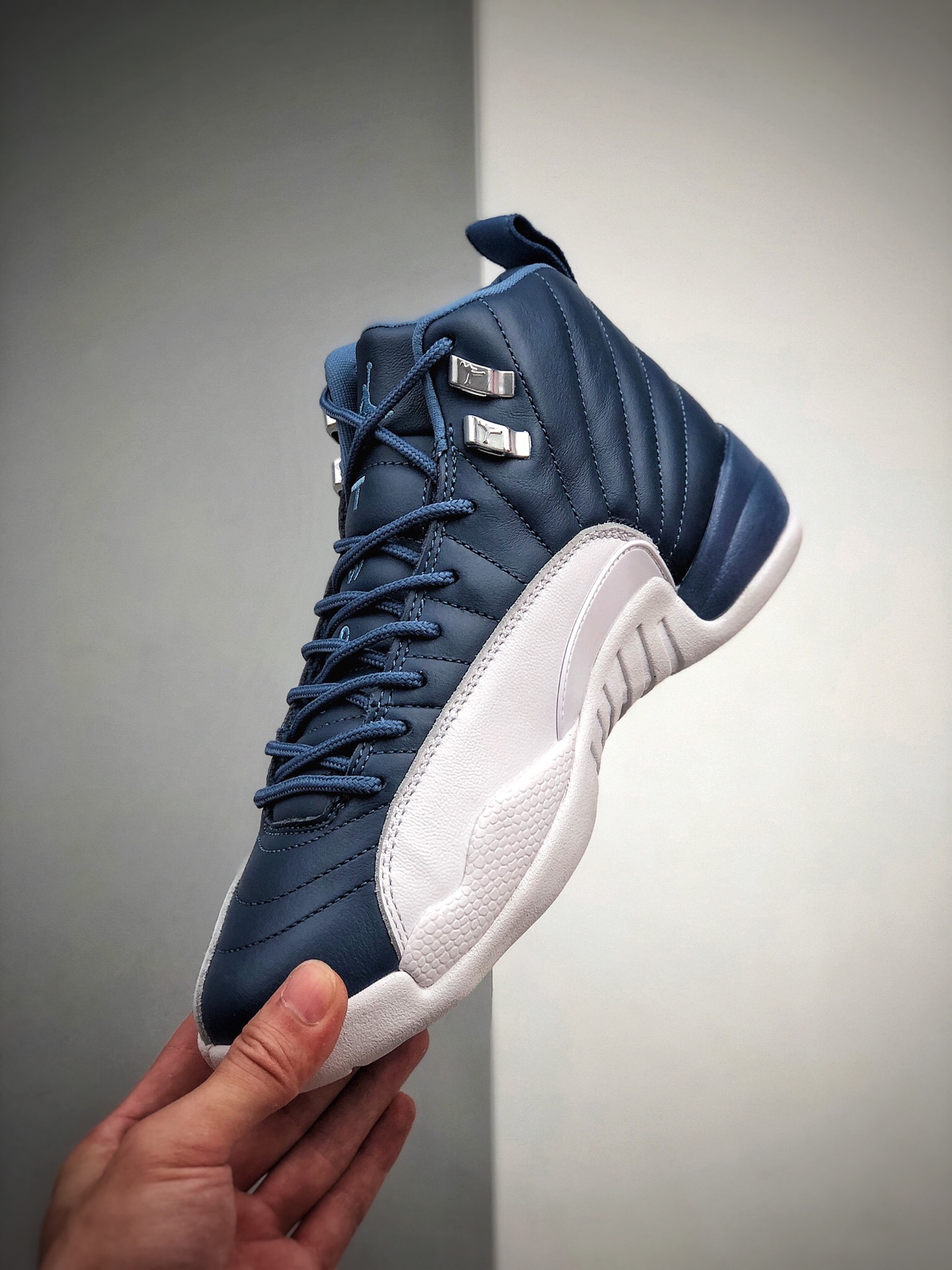 460 Air Jordan 12 “Indigo” 水洗蓝  货号：130690-404