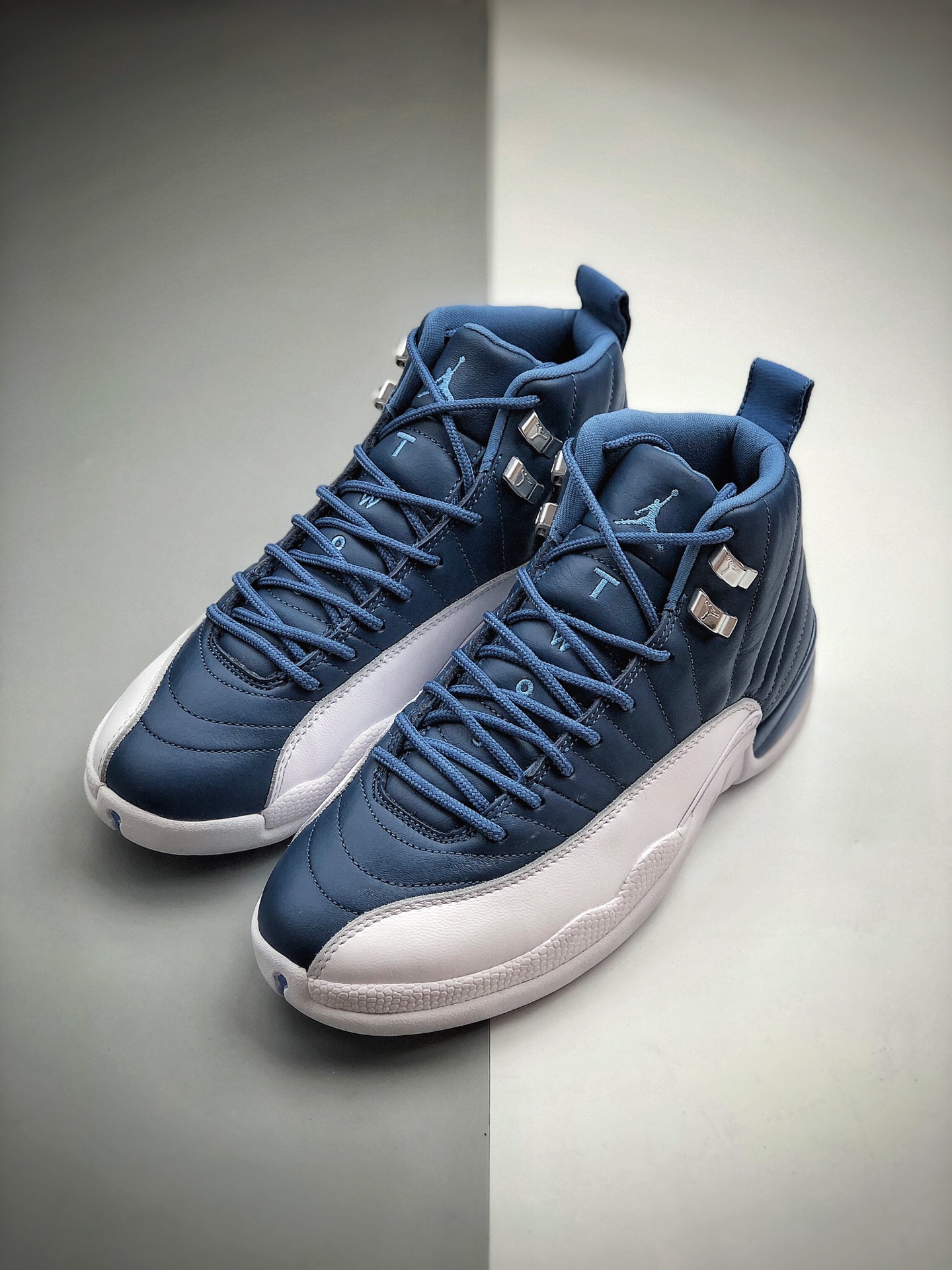 460 Air Jordan 12 “Indigo” 水洗蓝  货号：130690-404