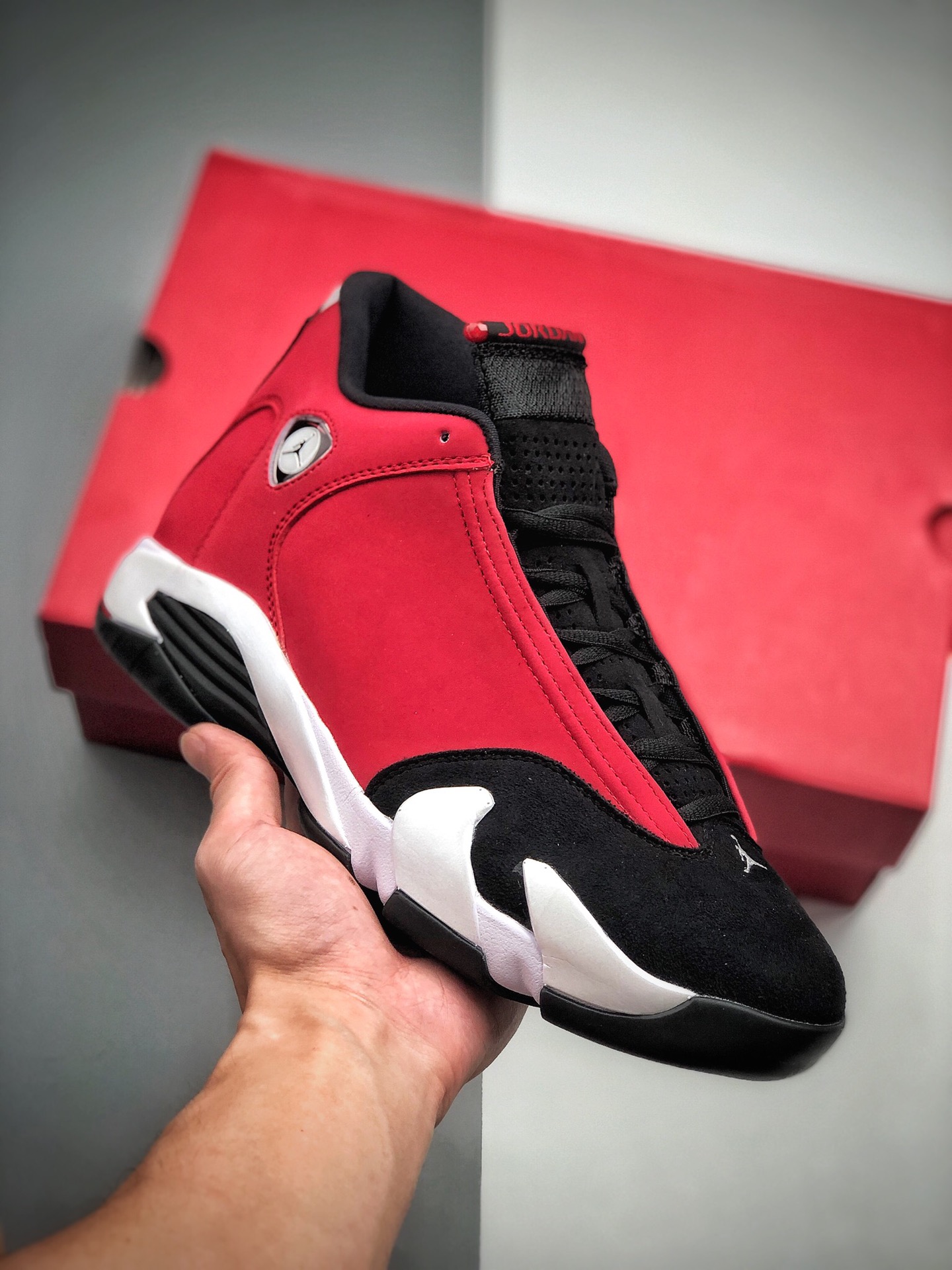 530 Air Jordan 14 “Gym Red”公牛 货号：487471-006