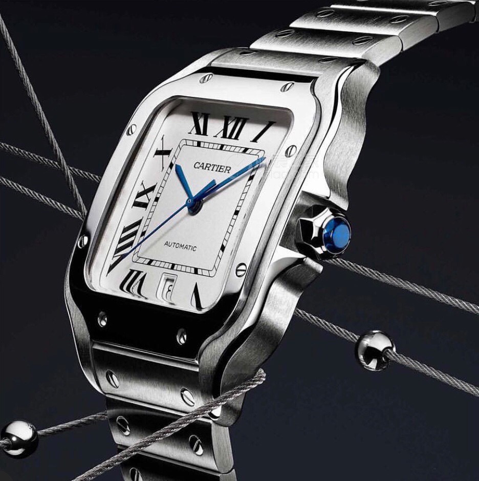 Cartier TW出品 2020最新力作 市场 1：1开模 真正做到可同 配件互换 卡家Cartier新款山度士 细节如下：1