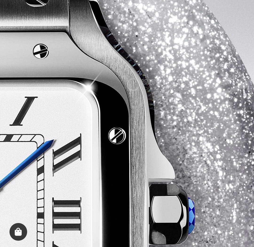 Cartier TW出品 2020最新力作 市场 1：1开模 真正做到可同 配件互换 卡家Cartier新款山度士 细节如下：1