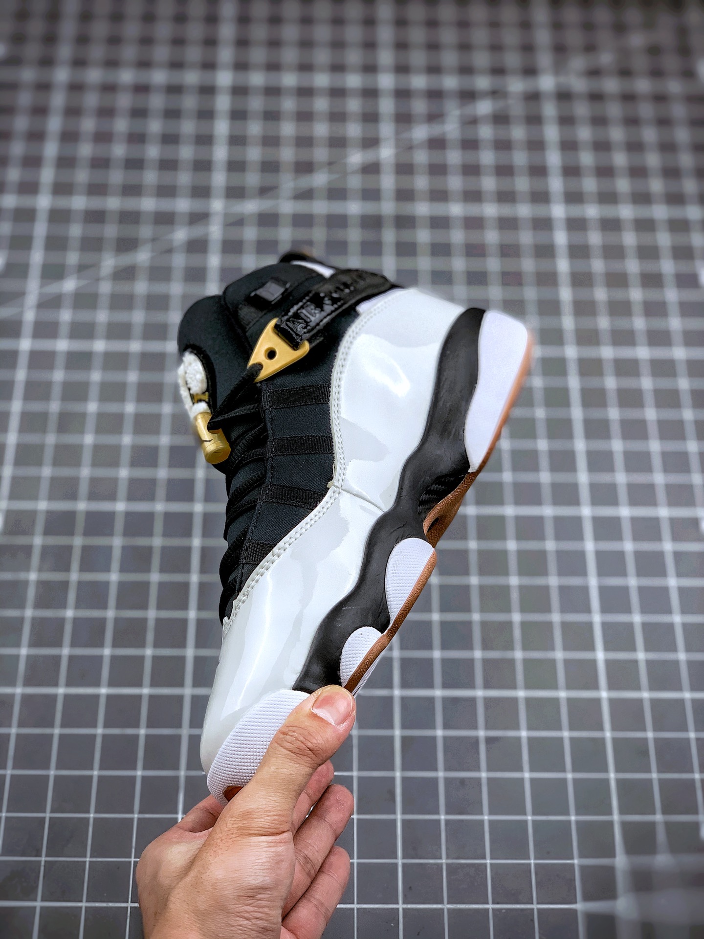 230 Air Jordan 6 RIngs PJ tucker  AJ 六冠王 黑白熊猫323399-100