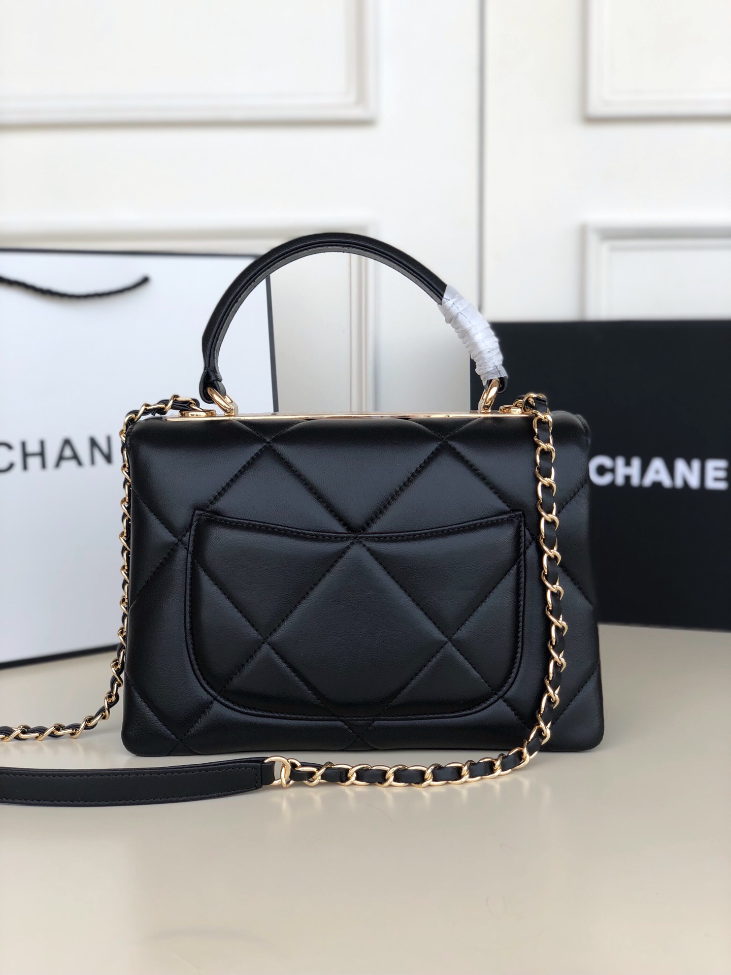 Chanel92236原单质量经典之作华丽与气质的前沿是你意想不到的尊贵皮种:原单进口小羊皮里配原版布五