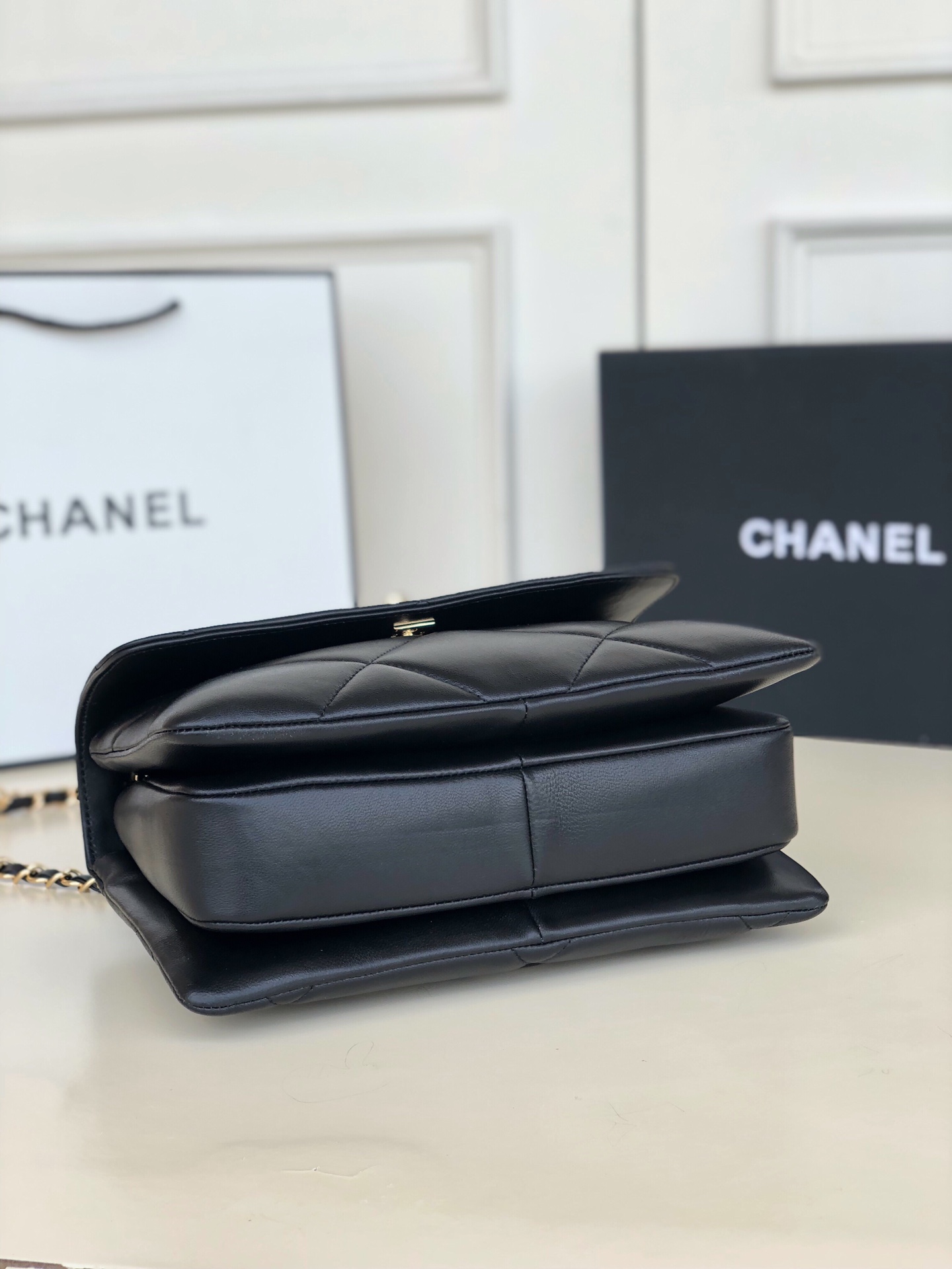 Chanel92236原单质量经典之作华丽与气质的前沿是你意想不到的尊贵皮种:原单进口小羊皮里配原版布五