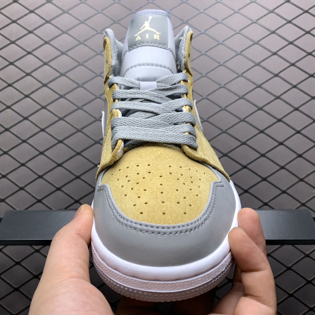 250 Air Jordan 1 Mid AJ1乔1中帮文化篮球鞋 DA4666-001