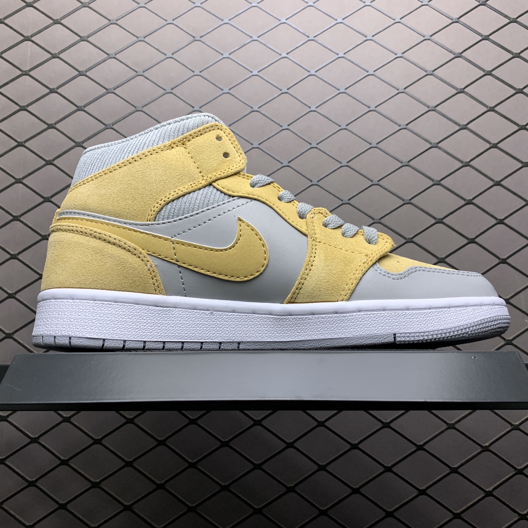 250 Air Jordan 1 Mid AJ1乔1中帮文化篮球鞋 DA4666-001