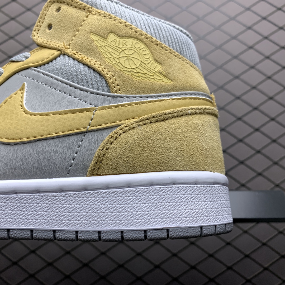 250 Air Jordan 1 Mid AJ1乔1中帮文化篮球鞋 DA4666-001