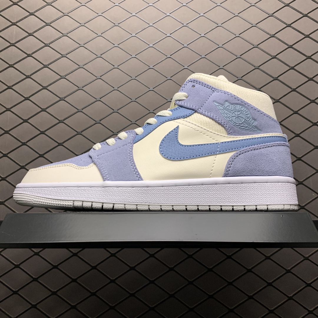 250 Air Jordan 1 Mid AJ1乔1中帮文化篮球鞋 DA4666-100
