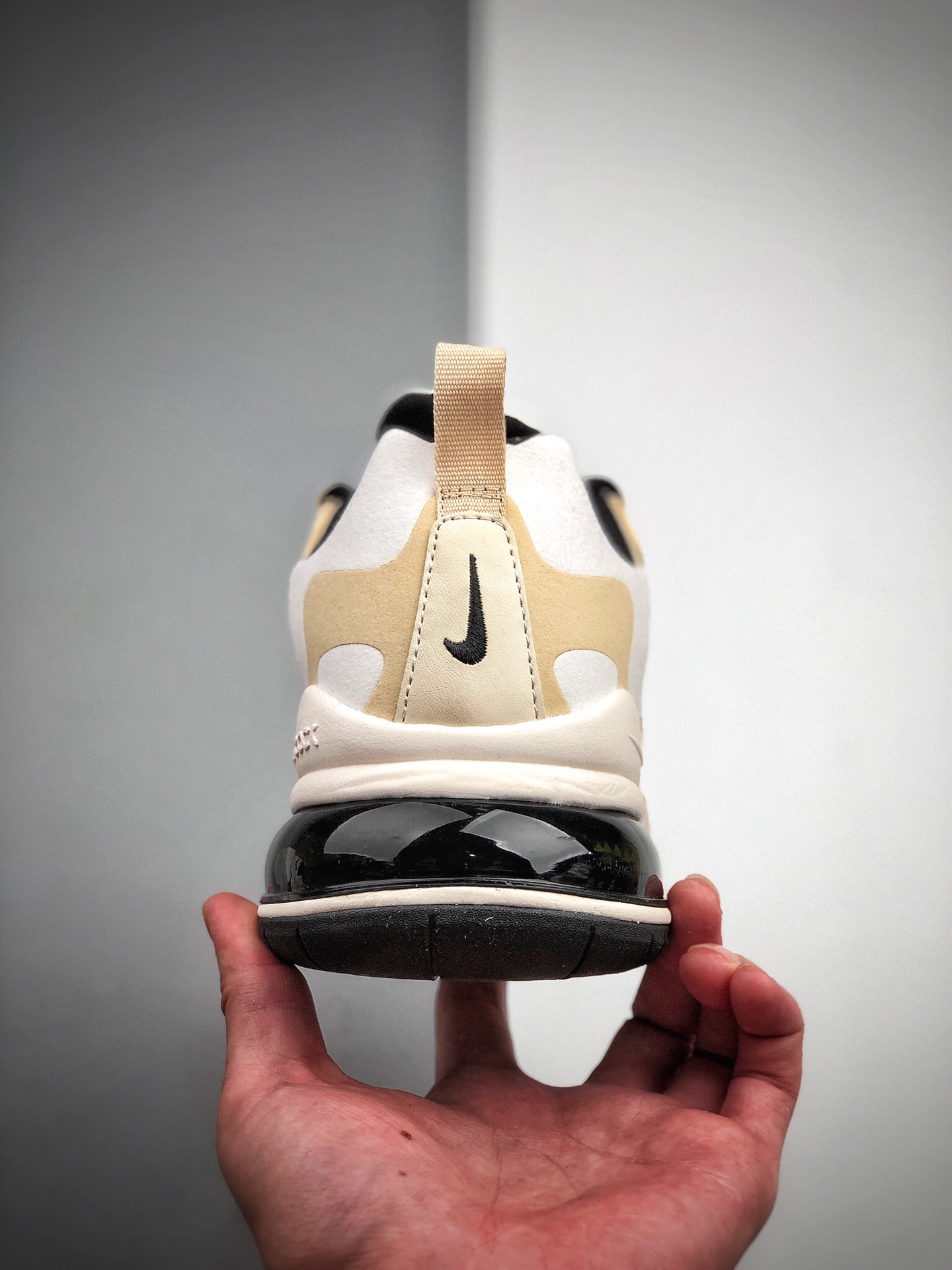 180  耐克 Nike React Air Max 270 React 高桥盾网纱系列CZ9541-100