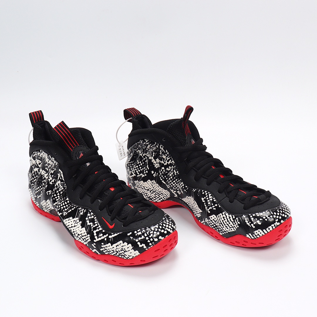 red snakeskin foamposite